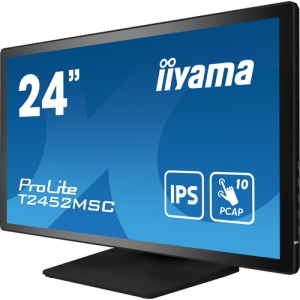 iiyama ProLite T2452MSC-B1 pantalla para PC 60,5 cm (23.8") 1920 x 1080 Pixeles Full HD LCD Pantalla táctil Multi-usuario Negro iiyama ProLite T2452MSC-B1 pantalla para PC 60,5 cm (23.8") 1920 x 1080 Pixeles Full HD LCD Pantalla táctil Multi-usuario Negro