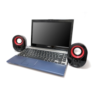 Equip 245332 altavoz Negro, Rojo Alámbrico 3 W