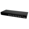 StarTech.com Conmutador Switch KVM 8 Puertos de Vídeo DVI USB 2.0 USB B - 1U Rack Estante StarTech.com Conmutador Switch KVM 8 Puertos de Vídeo DVI USB 2.0 USB B - 1U Rack Estante