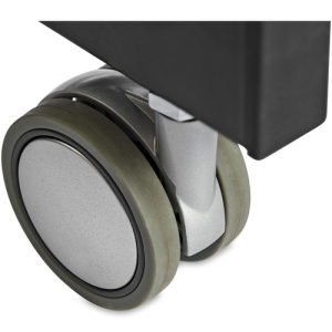 StarTech.com Escritorio Móvil de Pie - Carrito Mesa Portátil Ajustable de Pie Ergonómica con Ruedas - Estación de Trabajo Rodante para Ordenador o Portátil - con Ajuste de un Toque - para Profesores o Estudiantes