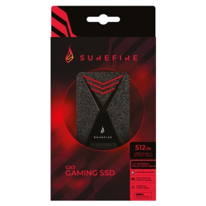 SureFire Gaming 512 GB Negro, Gris