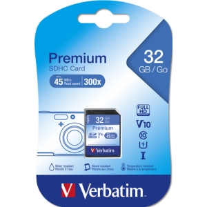 Alternative view of Verbatim Premium 32 GB SDHC Clase 10