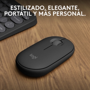 Logitech Pebble 2 M350s ratón Ambidextro RF Wireless + Bluetooth Óptico 4000 DPI
