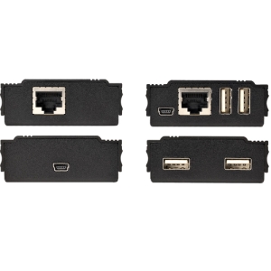 StarTech.com Hub Concentrador Extensor USB 2.0 de 4 Puertos por un Solo Cable Ethernet CAT5e/CAT6 RJ45 - 100m - Juego de Alargador USB - Caja de Metal - Alimentación Externa - 480 Mbps StarTech.com Hub Concentrador Extensor USB 2.0 de 4 Puertos por un Solo Cable Ethernet CAT5e/CAT6 RJ45 - 100m - Juego de Alargador USB - Caja de Metal - Alimentación Externa - 480 Mbps