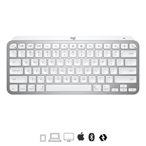 Logitech MX Keys Mini For Mac Minimalist Wireless Illuminated Keyboard teclado Bluetooth QWERTZ Suizo Gris Logitech MX Keys Mini For Mac Minimalist Wireless Illuminated Keyboard teclado Bluetooth QWERTZ Suizo Gris