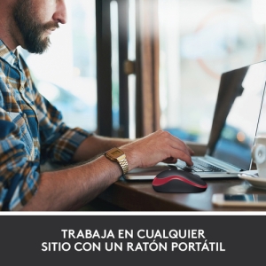 Logitech M185 ratón Ambidextro RF inalámbrico Óptico 1000 DPI