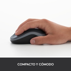 Logitech M185 ratón Ambidextro RF inalámbrico Óptico 1000 DPI