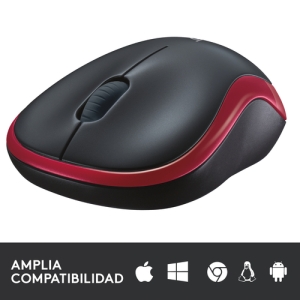 Logitech M185 ratón Ambidextro RF inalámbrico Óptico 1000 DPI