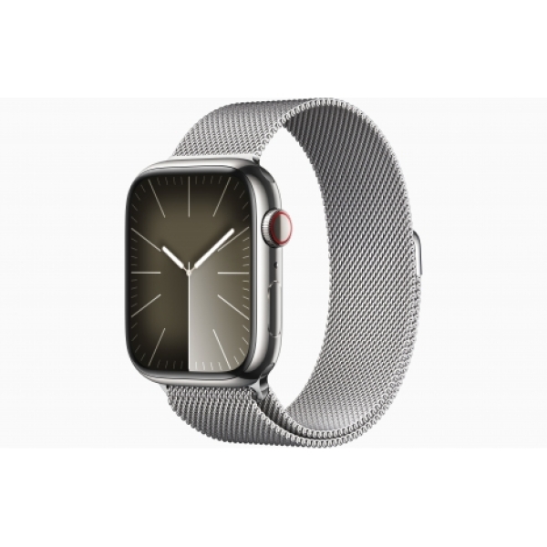 Apple Watch S9 45 Sil Ss Sil Mil Cel-Ypt