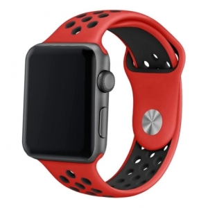 CORREA COOL PARA APPLE WATCH 42/44/45/49MM SPORT RED/BLACK