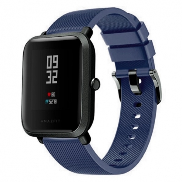 CORREA COOL PARA XIAOMI AMAZFIT BIP LISO NAVY BLUE