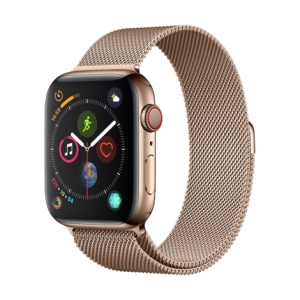 CORREA DEVIA PARA APPLE WATCH 42/44/45/49MM MILANESE GOLD