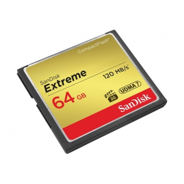 Extreme CF 120MB/s 85MB/s UDMA7 64GB