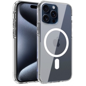 FUNDA MOVIL BACK COVER COOL MAGNIETIC TRANSPARENTE IPHONE 15 PRO