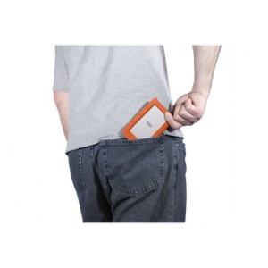 DISCO DURO USB 2TB LACIE RUGGED MINI 2.5" SILVER / ORANGE