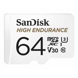 SanDisk microSDHC 64GB HE w/Adapter