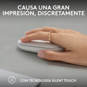 Logitech Pebble 2 M350s ratón Ambidextro RF Wireless + Bluetooth Óptico 4000 DPI