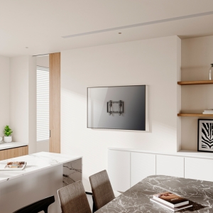 AISENS Soporte Eco Inclinable Para Monitor/TV 35kg De 23-42, Negro