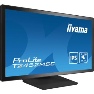 iiyama ProLite T2452MSC-B1 pantalla para PC 60,5 cm (23.8") 1920 x 1080 Pixeles Full HD LCD Pantalla táctil Multi-usuario Negro iiyama ProLite T2452MSC-B1 pantalla para PC 60,5 cm (23.8") 1920 x 1080 Pixeles Full HD LCD Pantalla táctil Multi-usuario Negro