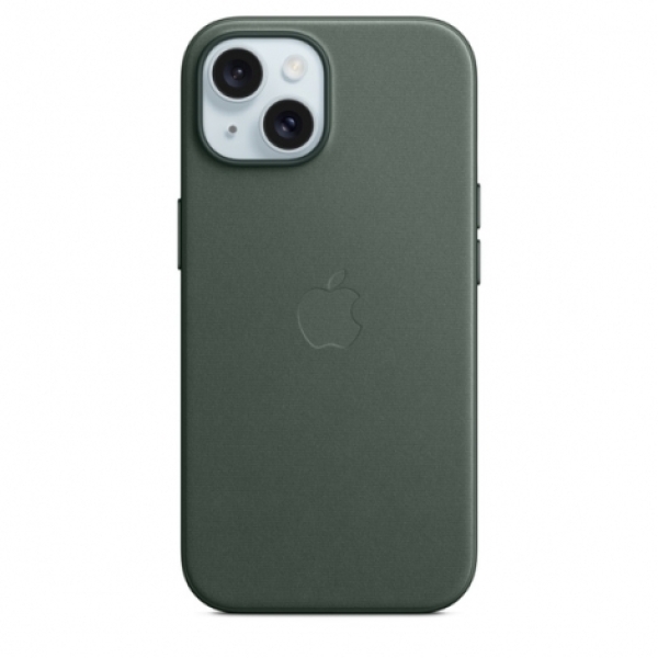 iPhone 15 Finewoven Case Green