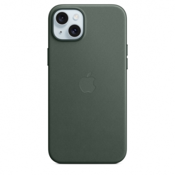 iPhone 15 Plus Finewoven Case Green