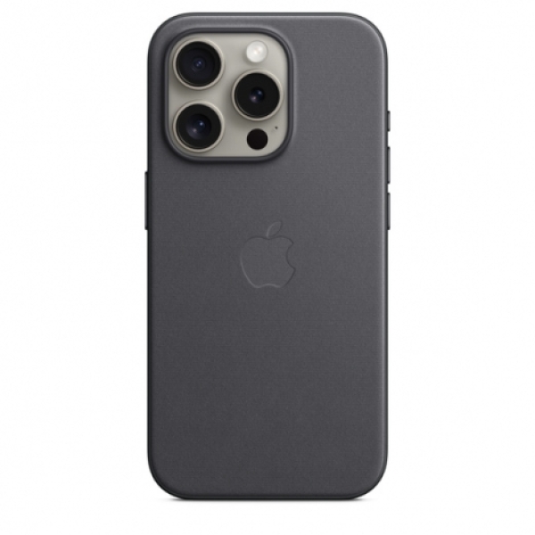 iPhone 15 Pro Finewoven Case Black