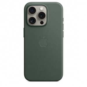 iPhone 15 Pro Finewoven Case Green