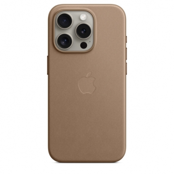 iPhone 15 Pro Finewoven Case Taupe
