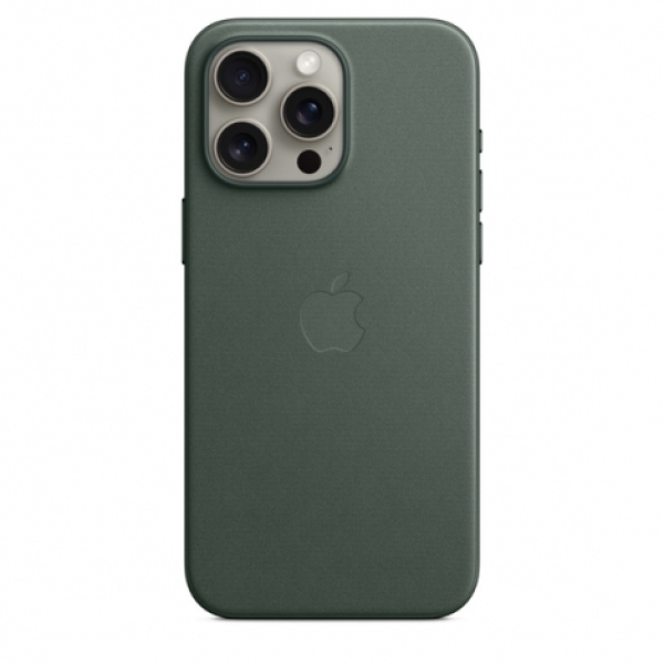 iPhone 15 Pro Max Finewoven Case Green