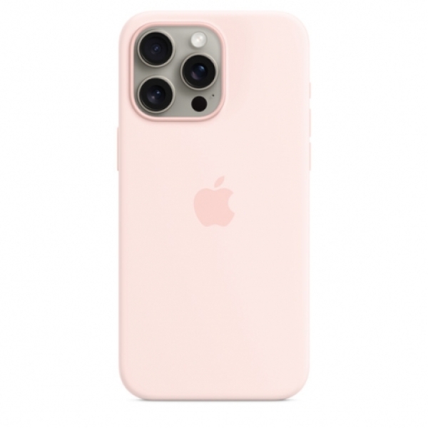 iPhone 15 Pro Max Si Case Light Pink