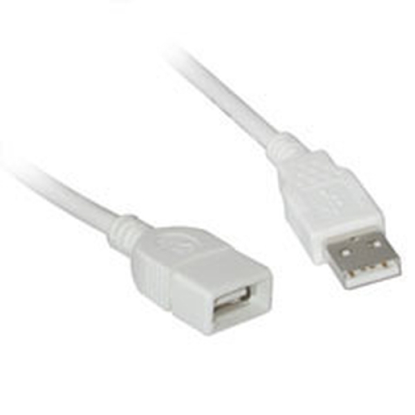 C2G USB A Male to A Female Extension Cable 2m cable USB Blanco