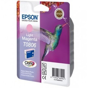 Alternative view of Epson Hummingbird Singlepack Light Magenta T0806 Claria Photographic Ink