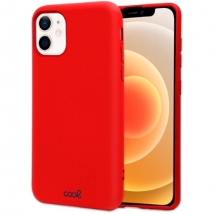FUNDA MOVIL BACK COVER COOL SILICONA RED PARA IPHONE 12 MINI