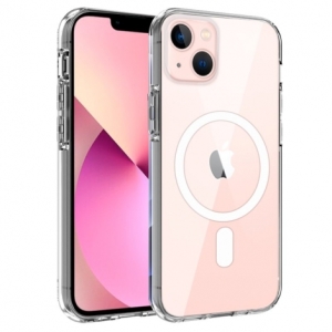 FUNDA MOVIL BACK COVER COOL MAGNETIC TRANSPARENTE PARA IPHONE 13