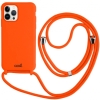 FUNDA MOVIL BACK COVER COOL SILICONA ORANGE + CORDON ORANGE IPHONE 13 PRO FUNDA MOVIL BACK COVER COOL SILICONA ORANGE + CORDON ORANGE PARA IPHONE 13 PRO