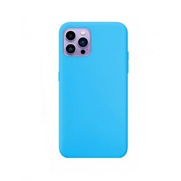 FUNDA MOVIL BACK COVER HT SILICONA BLUE IPHONE 14 PRO MAX