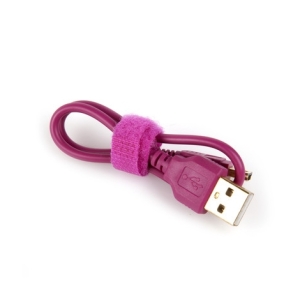 CABLE KABLEX USB MACHO / MINI USB B MACHO 0.25M PINK