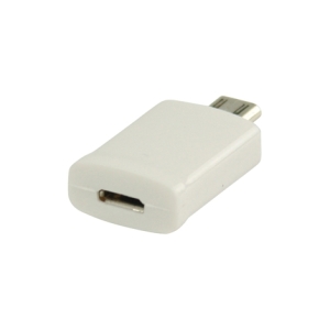ADAPTADOR KABLEX MICRO USB B 11 PIN MACHO / MICRO USB B 5 PIN HEMBRA WHITE