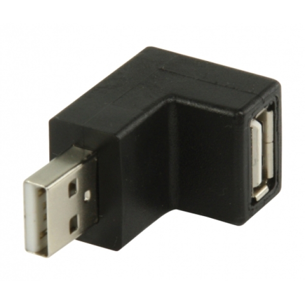 ADAPTADOR KABLEX USB MACHO / USB HEMBRA ANGULO 270║