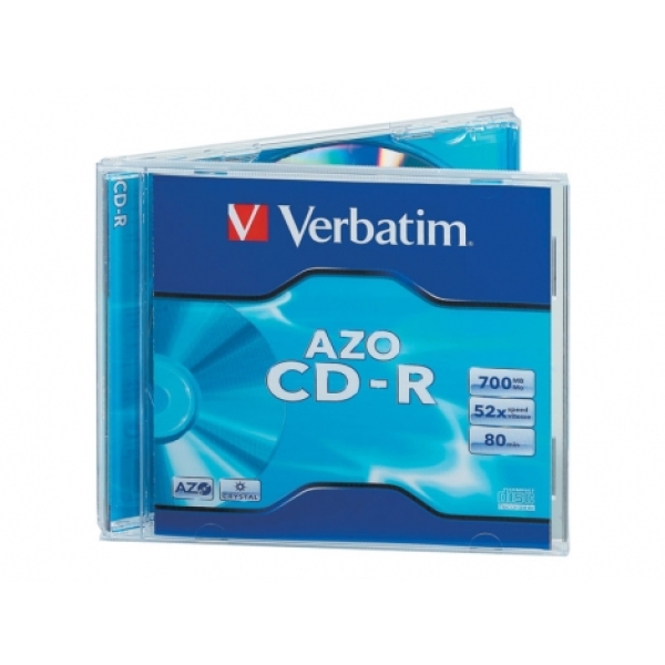Verbatim CD-R AZO Crystal 700 MB 10 pieza(s)