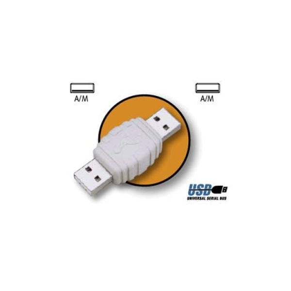ADAPTADOR KABLEX USB MACHO / USB MACHO