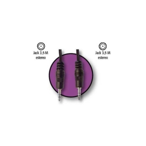 CABLE KABLEX AUDIO JACK 3.5MM MACHO / JACK 3.5MM MACHO 3M