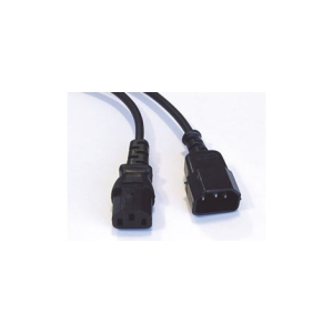 CABLE KABLEX ALIMENTACION CPU C13 / MONITOR C14 2M