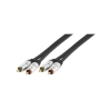 CABLE KABLEX 2X RCA MACHO / 2X RCA MACHO 5M PREMIUM