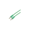 CABLE KABLEX AUDIO JACK 3.5MM MACHO / JACK 3.5MM MACHO 1M GREEN