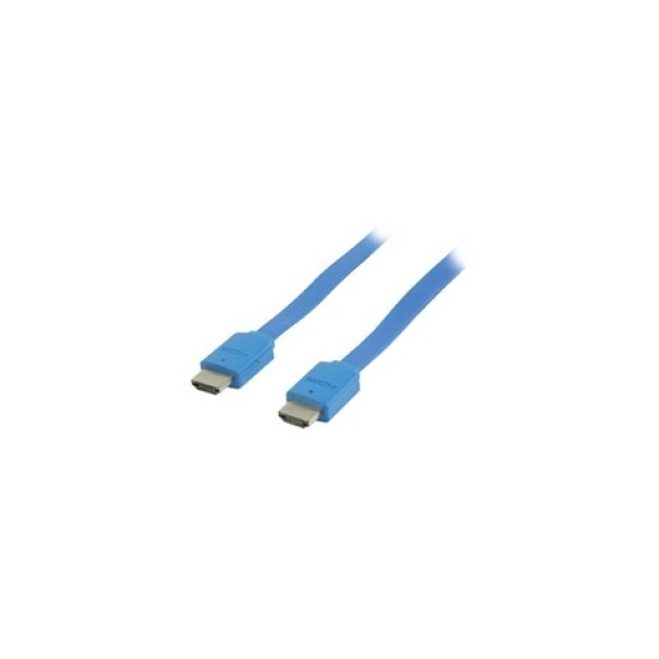 CABLE KABLEX HDMI 1.4 19 MACHO / 19 MACHO 2M 3D BLUE