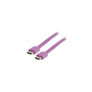 CABLE KABLEX HDMI 1.4 19 MACHO / 19 MACHO 2M 3D PURPLE