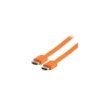 CABLE KABLEX HDMI 1.4 19 MACHO / 19 MACHO 2M 3D ORANGE