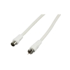 CABLE KABLEX ANTENA TV MACHO / CONECTOR F MACHO 1.5M
