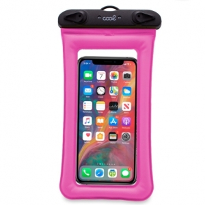 FUNDA MOVIL COOL WATERPROOF UNIVERSAL HASTA 7" PINK